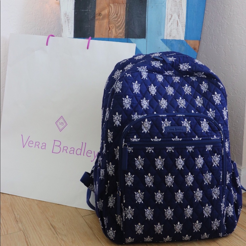XL Campus Backpack/Sea Turtle Print